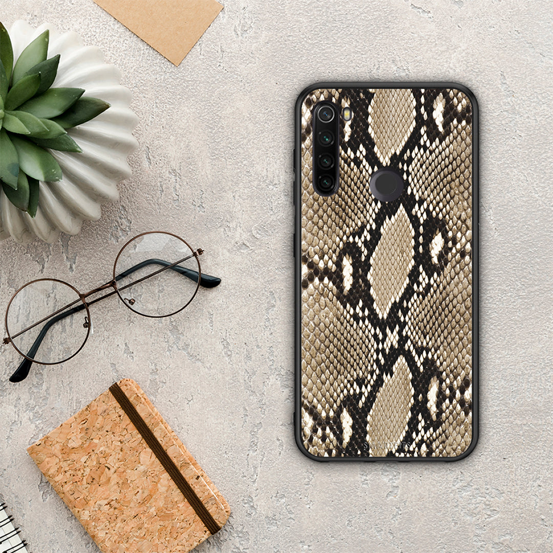 Animal Fashion Snake - Xiaomi Redmi Note 8T θήκη