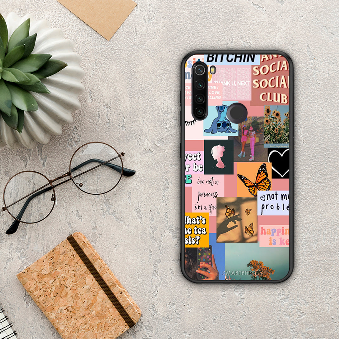 Collage Bitchin - Xiaomi Redmi Note 8T θήκη