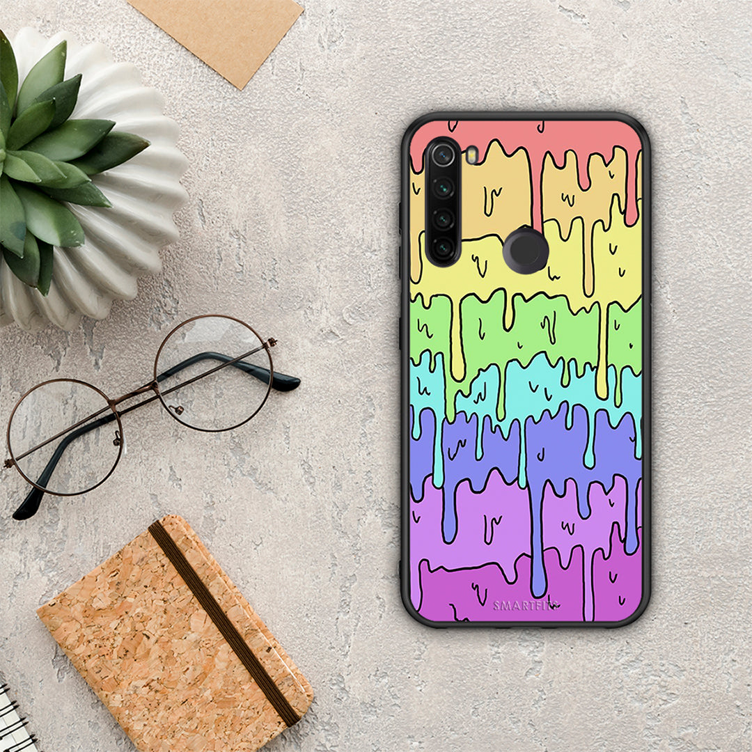Melting Rainbow - Xiaomi Redmi Note 8T θήκη
