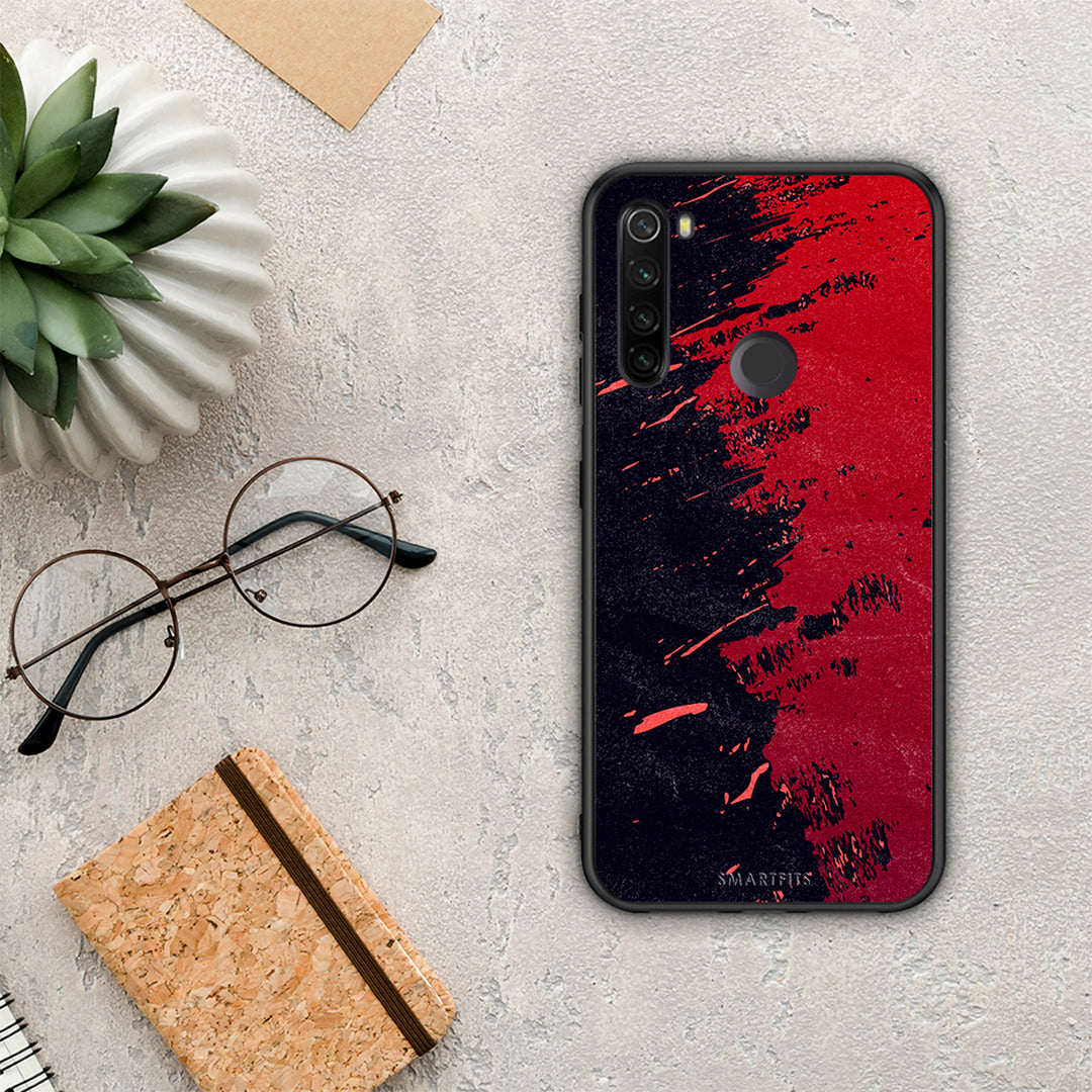 Red Paint - Xiaomi Redmi Note 8T θήκη
