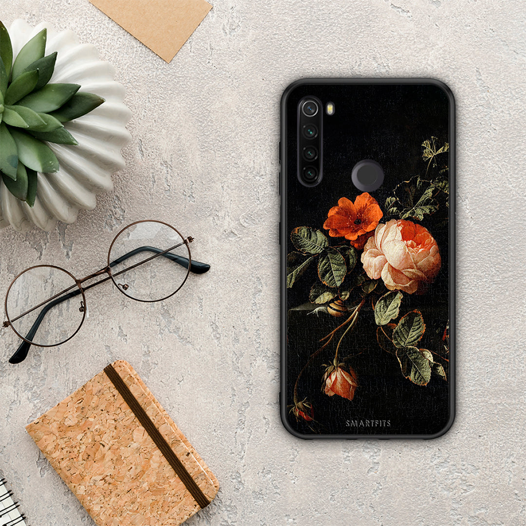 Vintage Roses - Xiaomi Redmi Note 8T θήκη