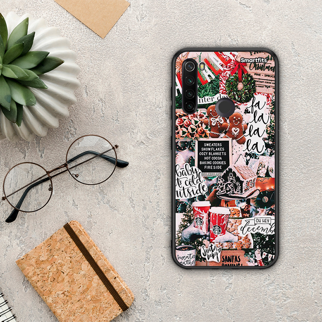 Xmas Habbits - Xiaomi Redmi Note 8T θήκη
