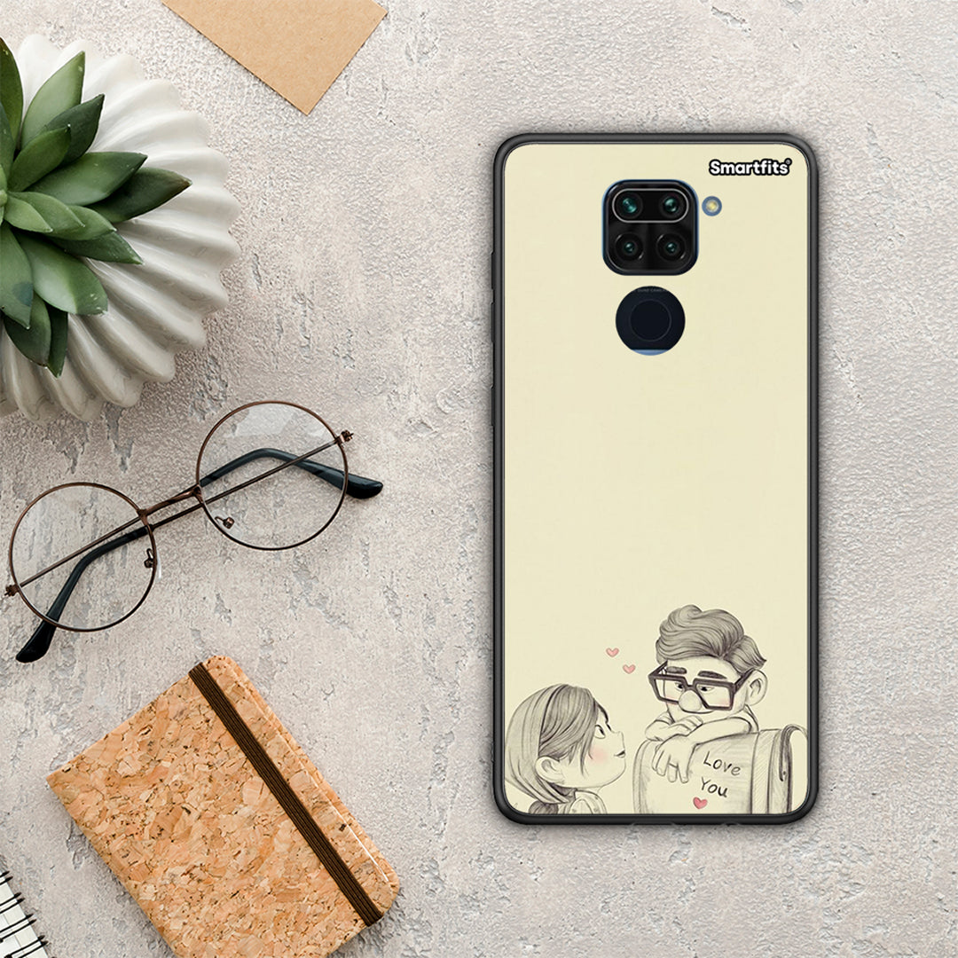 Carl And Ellie - Xiaomi Redmi Note 9 θήκη