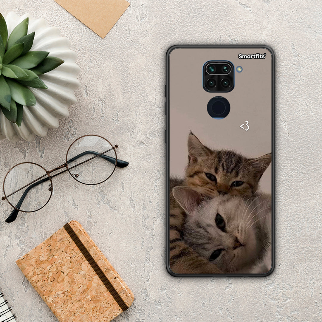 Cats In Love - Xiaomi Redmi Note 9 θήκη