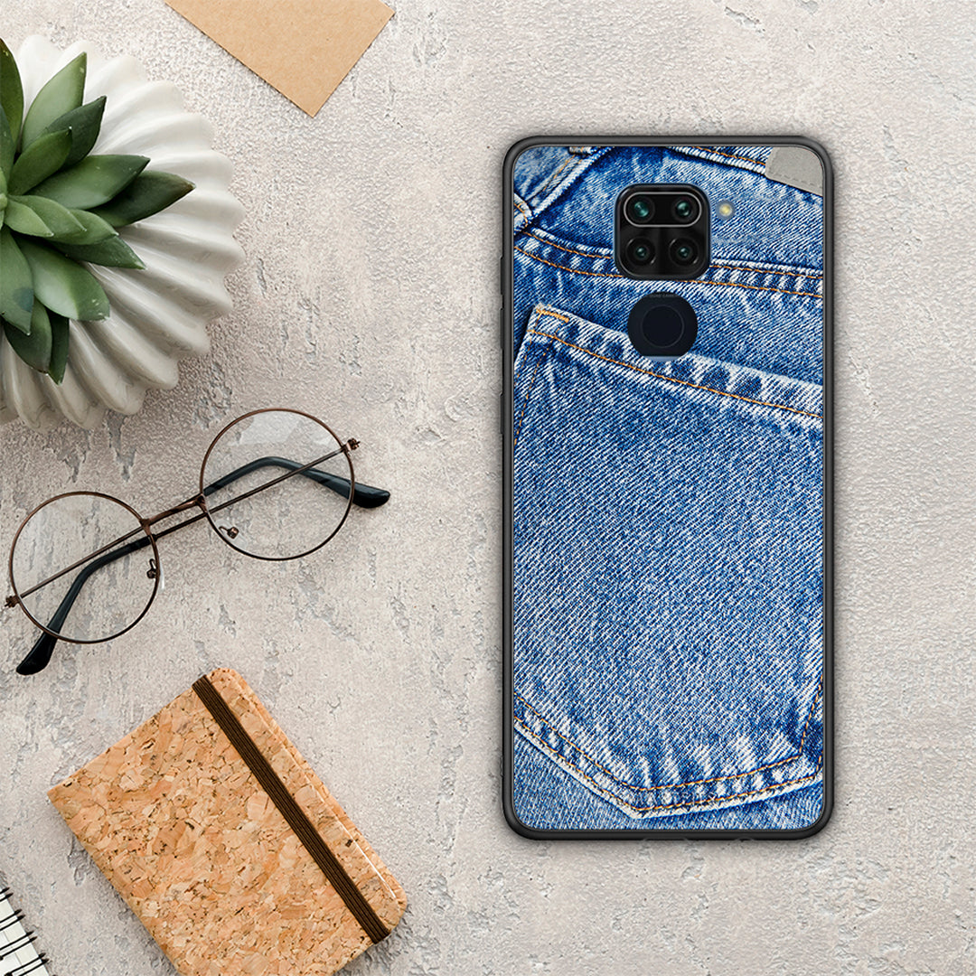 Jeans Pocket - Xiaomi Redmi Note 9 θήκη