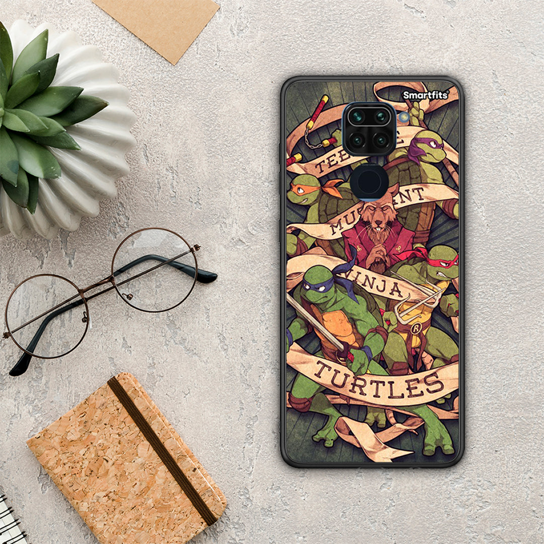 Ninja Turtles - Xiaomi Redmi Note 9 θήκη
