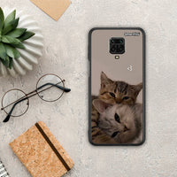 Thumbnail for Cats In Love - Xiaomi Redmi Note 9S / 9 Pro / 9 Pro Max θήκη