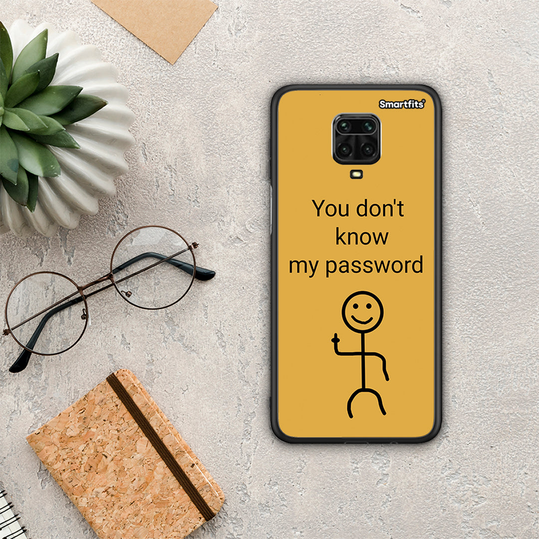 My Password - Xiaomi Redmi Note 9S / 9 Pro / 9 Pro Max θήκη