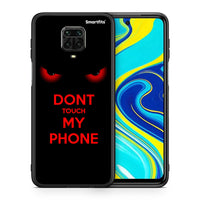 Thumbnail for Θήκη Xiaomi Redmi Note 9S / 9 Pro Touch My Phone από τη Smartfits με σχέδιο στο πίσω μέρος και μαύρο περίβλημα | Xiaomi Redmi Note 9S / 9 Pro Touch My Phone case with colorful back and black bezels