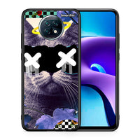 Thumbnail for Θήκη Xiaomi Redmi Note 9T Cat Collage από τη Smartfits με σχέδιο στο πίσω μέρος και μαύρο περίβλημα | Xiaomi Redmi Note 9T Cat Collage case with colorful back and black bezels