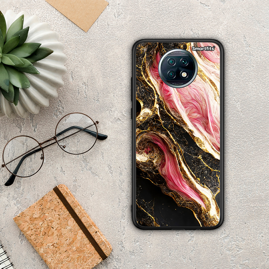 Glamorous Pink Marble - Xiaomi Redmi Note 9T θήκη