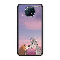 Thumbnail for Xiaomi Redmi Note 9T Lady And Tramp θήκη από τη Smartfits με σχέδιο στο πίσω μέρος και μαύρο περίβλημα | Smartphone case with colorful back and black bezels by Smartfits