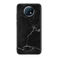 Thumbnail for Xiaomi Redmi Note 9T Marble Black θήκη από τη Smartfits με σχέδιο στο πίσω μέρος και μαύρο περίβλημα | Smartphone case with colorful back and black bezels by Smartfits