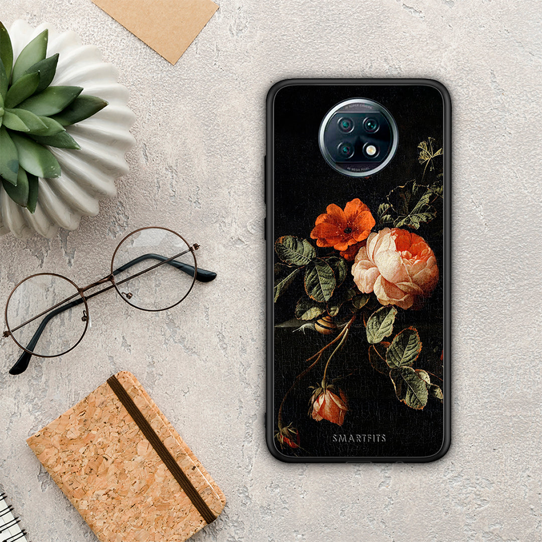 Vintage Roses - Xiaomi Redmi Note 9T θήκη