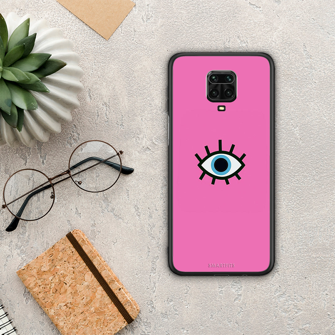Blue Eye Pink - Xiaomi Redmi Note 9S / 9 Pro / 9 Pro Max θήκη