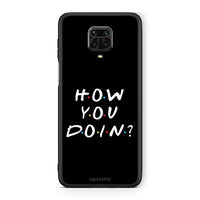 Thumbnail for Xiaomi Redmi Note 9S / 9 Pro How You Doin θήκη από τη Smartfits με σχέδιο στο πίσω μέρος και μαύρο περίβλημα | Smartphone case with colorful back and black bezels by Smartfits