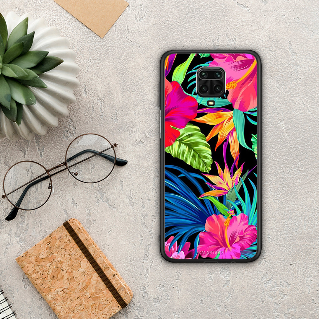 Tropical Flowers - Xiaomi Redmi Note 9S / 9 Pro / 9 Pro Max θήκη