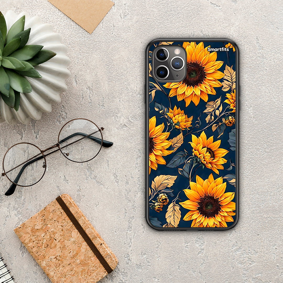 Autumn Sunflowers - iPhone 11 Pro Max θήκη