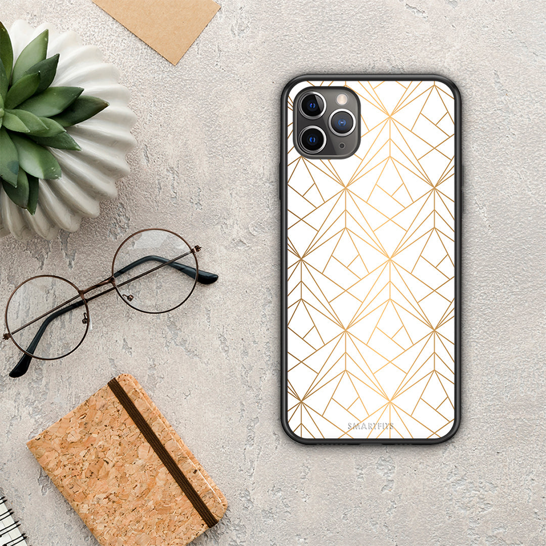Geometric Luxury White - iPhone 11 Pro θήκη