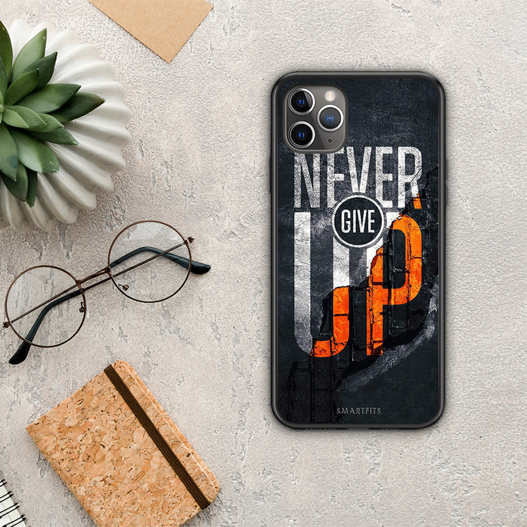 Never Give Up - iPhone 11 Pro Max θήκη