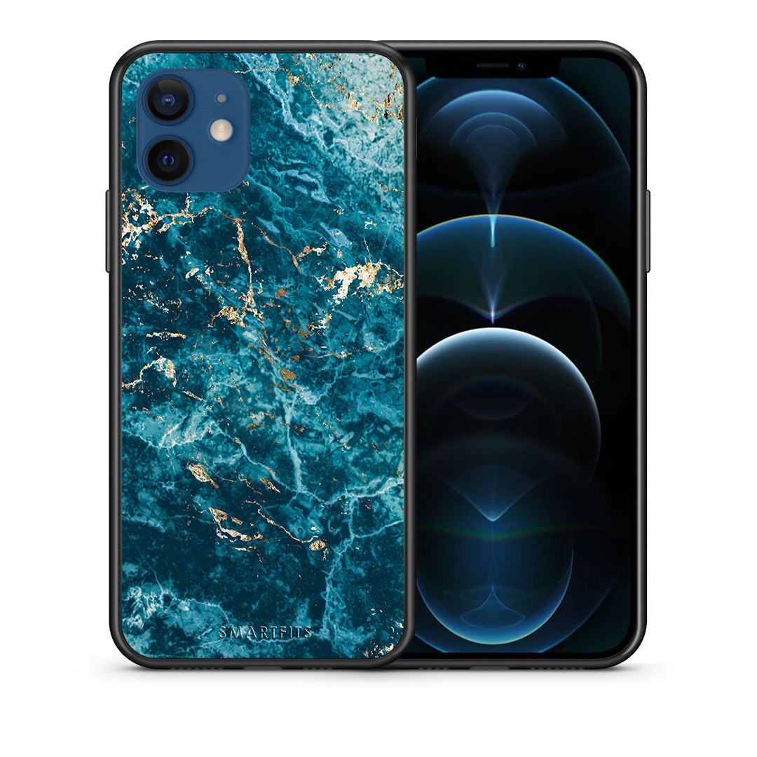 Marble Blue - iPhone 12 Pro θήκη