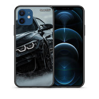 Thumbnail for Θήκη iPhone 12 Pro Black BMW από τη Smartfits με σχέδιο στο πίσω μέρος και μαύρο περίβλημα | iPhone 12 Pro Black BMW case with colorful back and black bezels