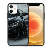 Thumbnail for Θήκη iPhone 12 Mini Black BMW από τη Smartfits με σχέδιο στο πίσω μέρος και μαύρο περίβλημα | iPhone 12 Mini Black BMW case with colorful back and black bezels