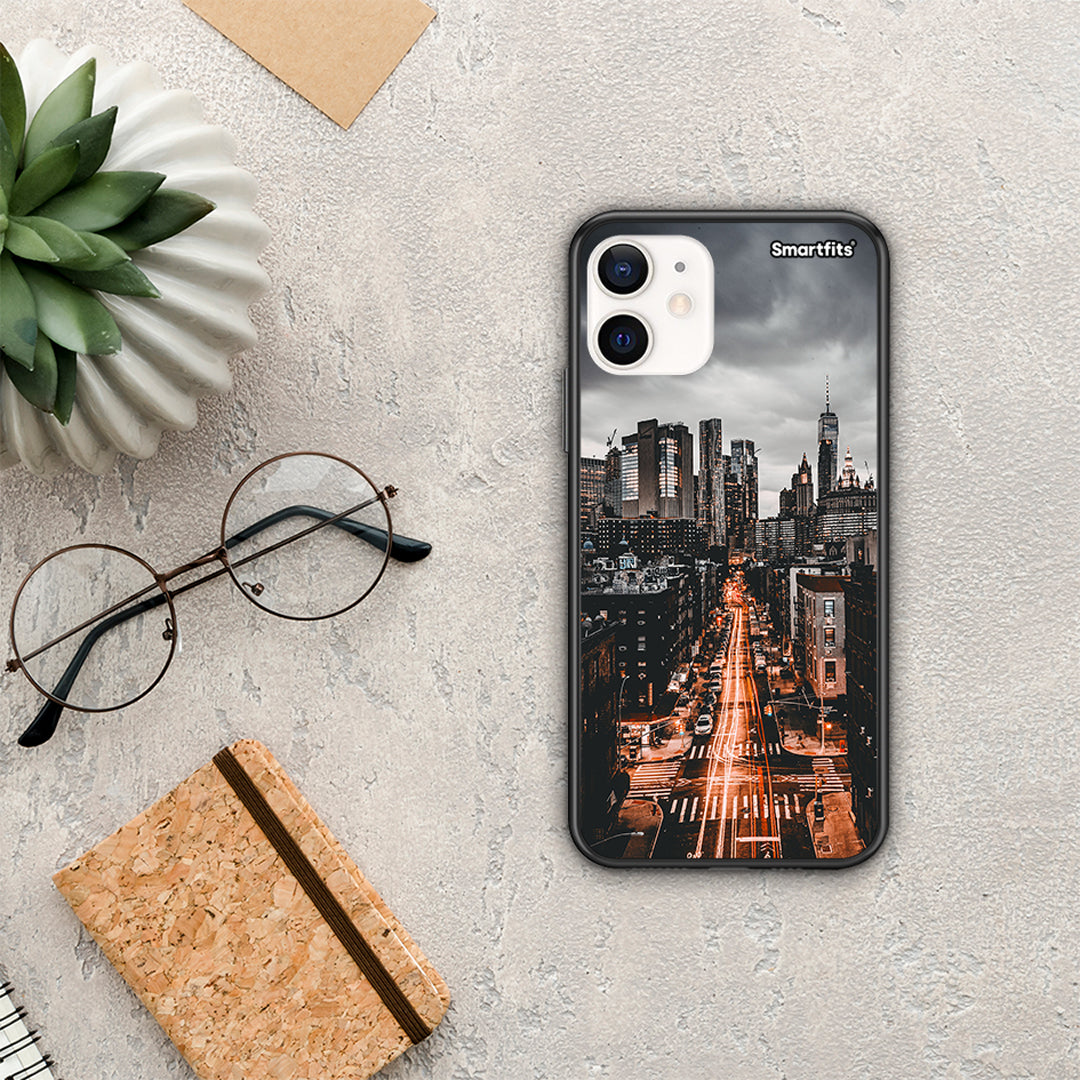 City Lights - iPhone 12 Mini θήκη