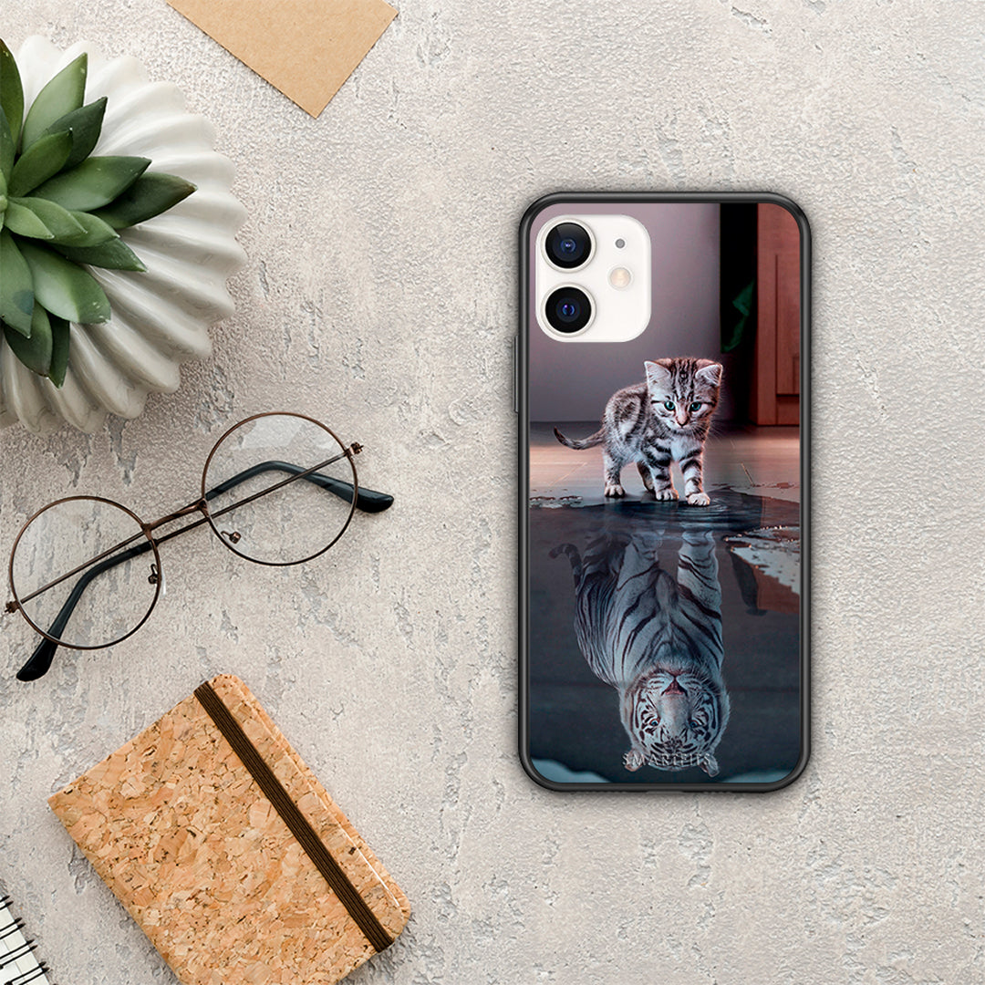 Cute Tiger - iPhone 12 Mini θήκη