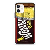 Thumbnail for Θήκη iPhone 12 Mini Golden Ticket από τη Smartfits με σχέδιο στο πίσω μέρος και μαύρο περίβλημα | iPhone 12 Mini Golden Ticket case with colorful back and black bezels