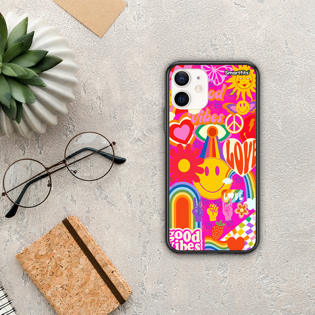 Hippie Love - iPhone 12 Mini θήκη