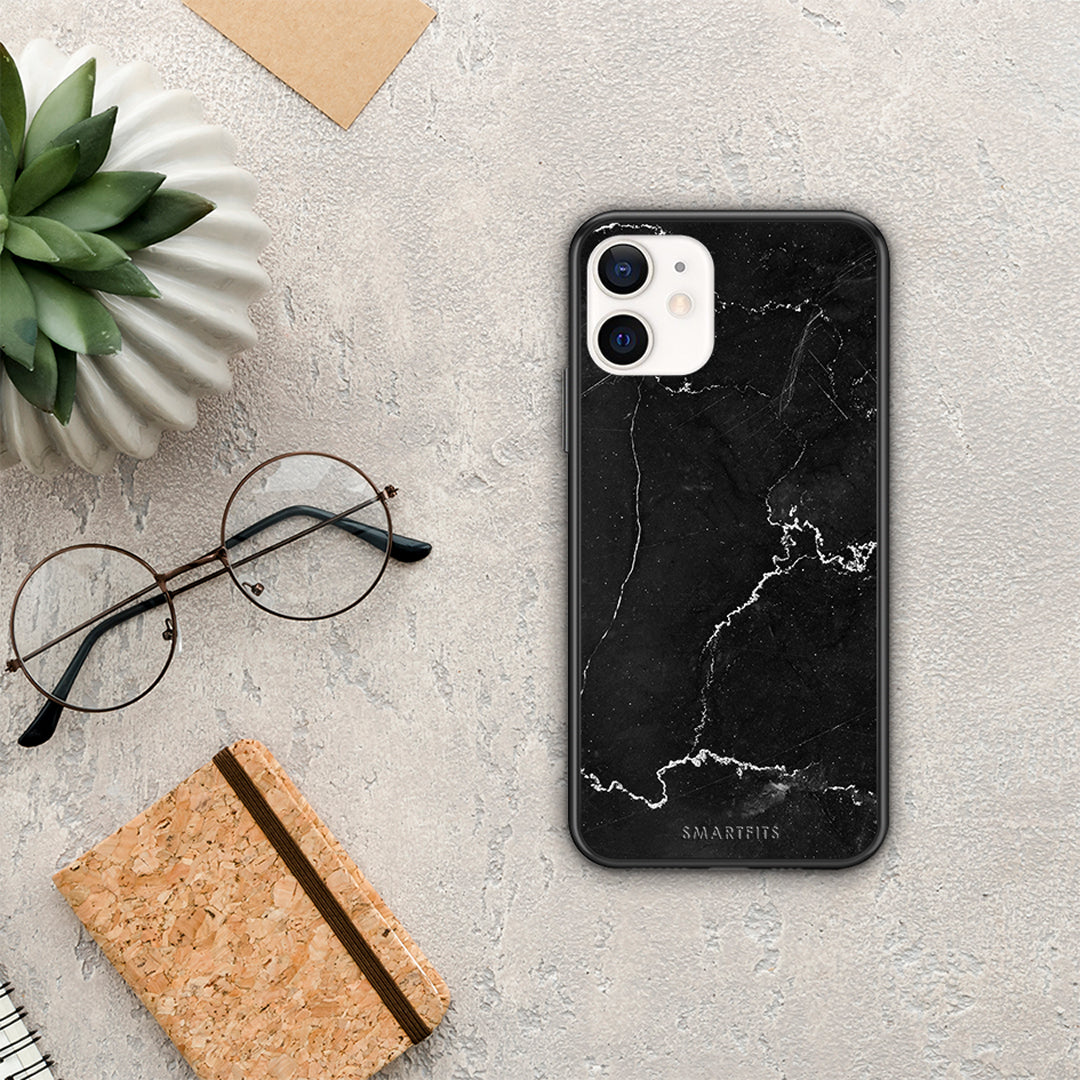 Marble Black - iPhone 12 Mini θήκη