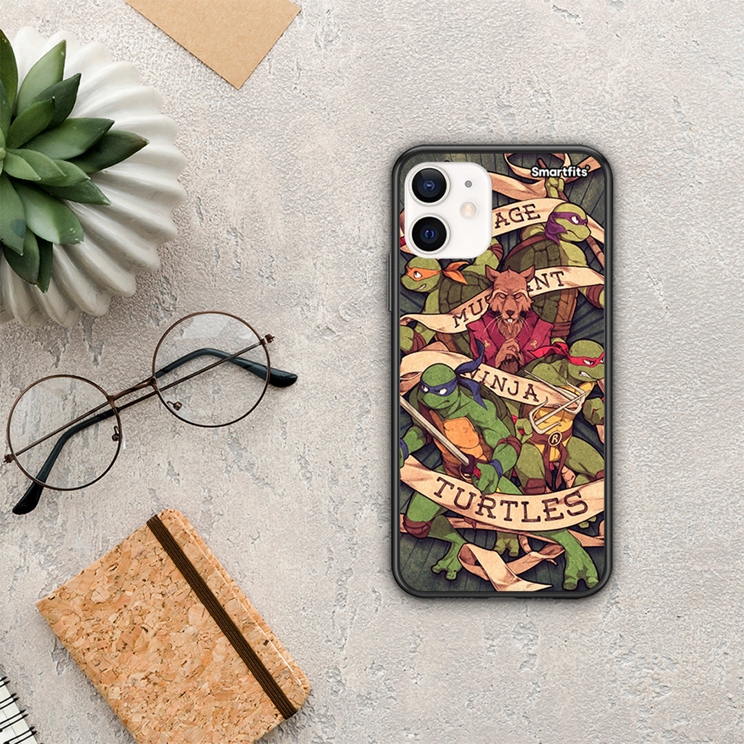 Ninja Turtles - iPhone 12 Mini θήκη