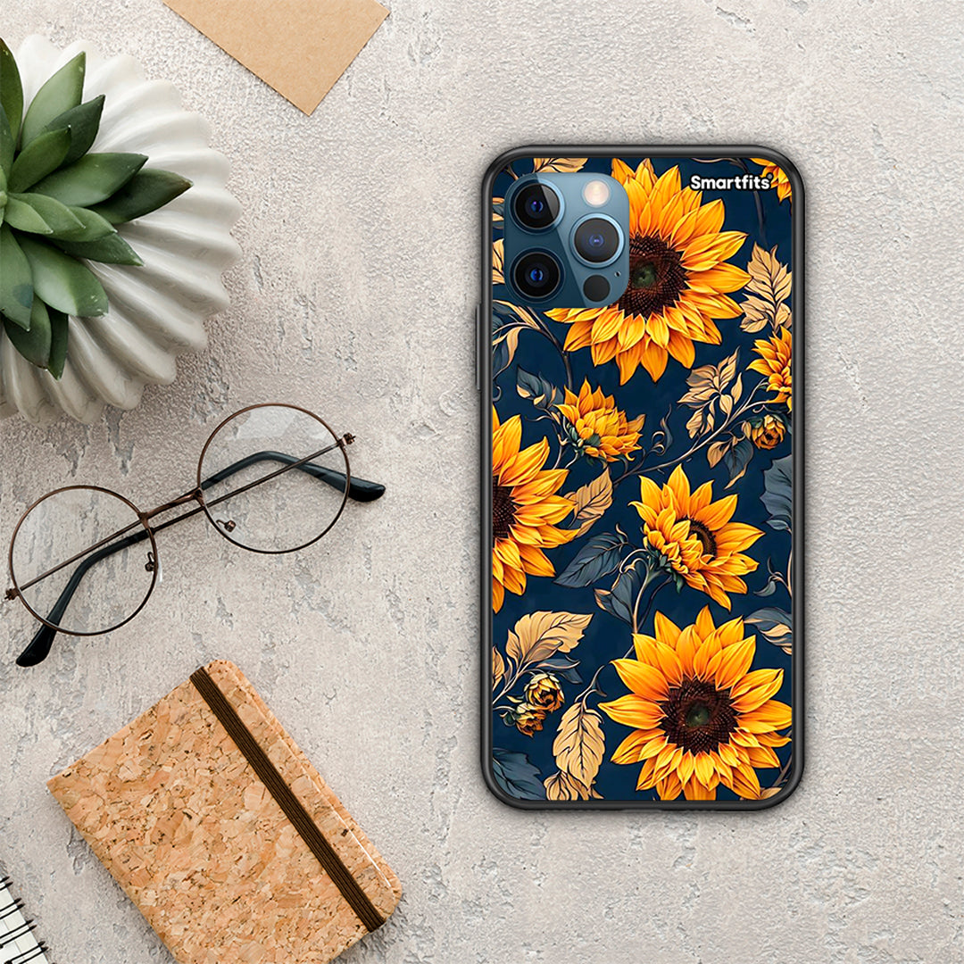 Autumn Sunflowers - iPhone 12 Pro Max θήκη