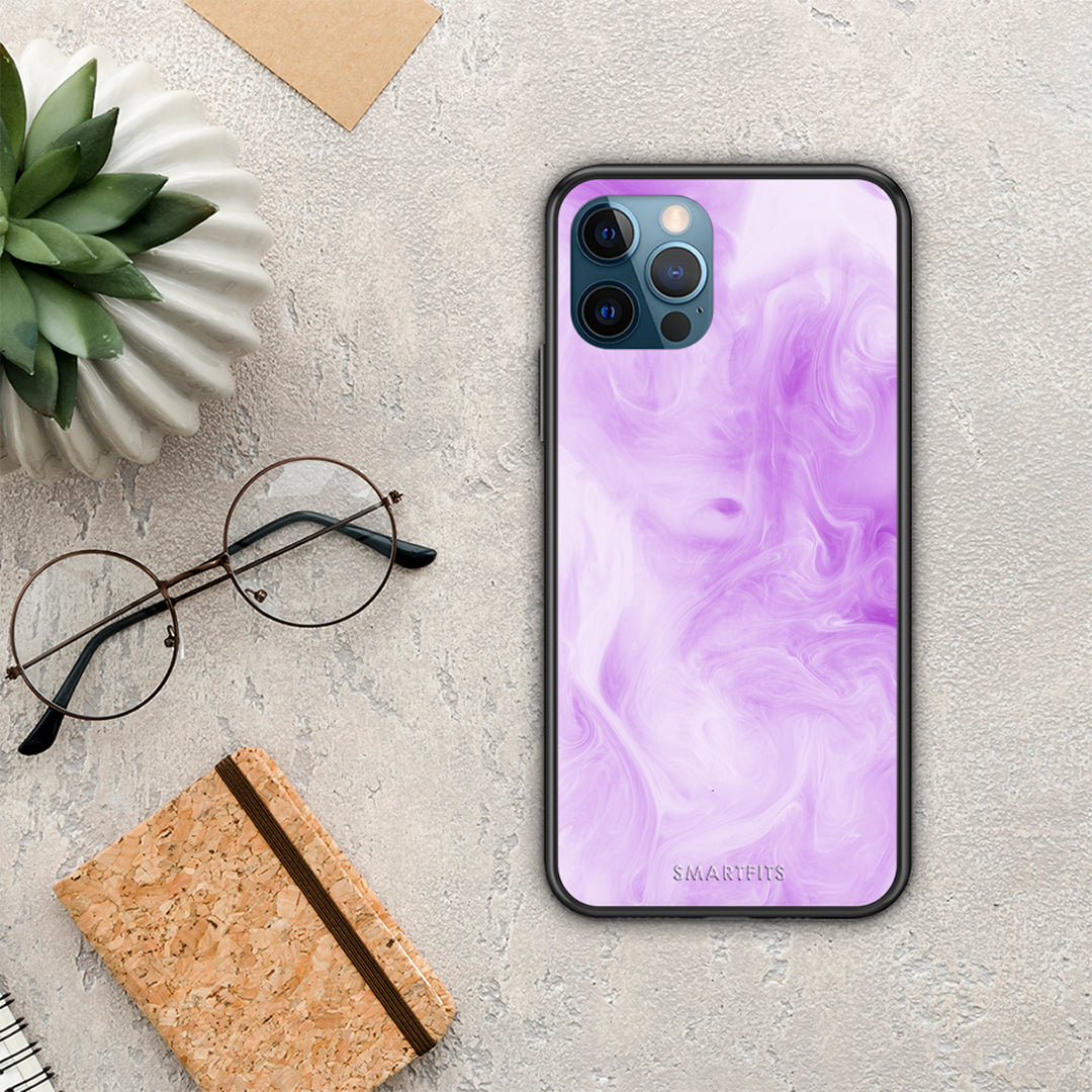 Watercolor Lavender - iPhone 12 Pro Max θήκη