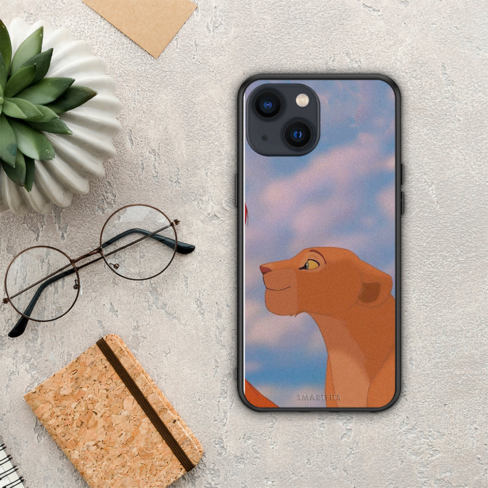 Lion Love 2 - iPhone 13 Mini θήκη