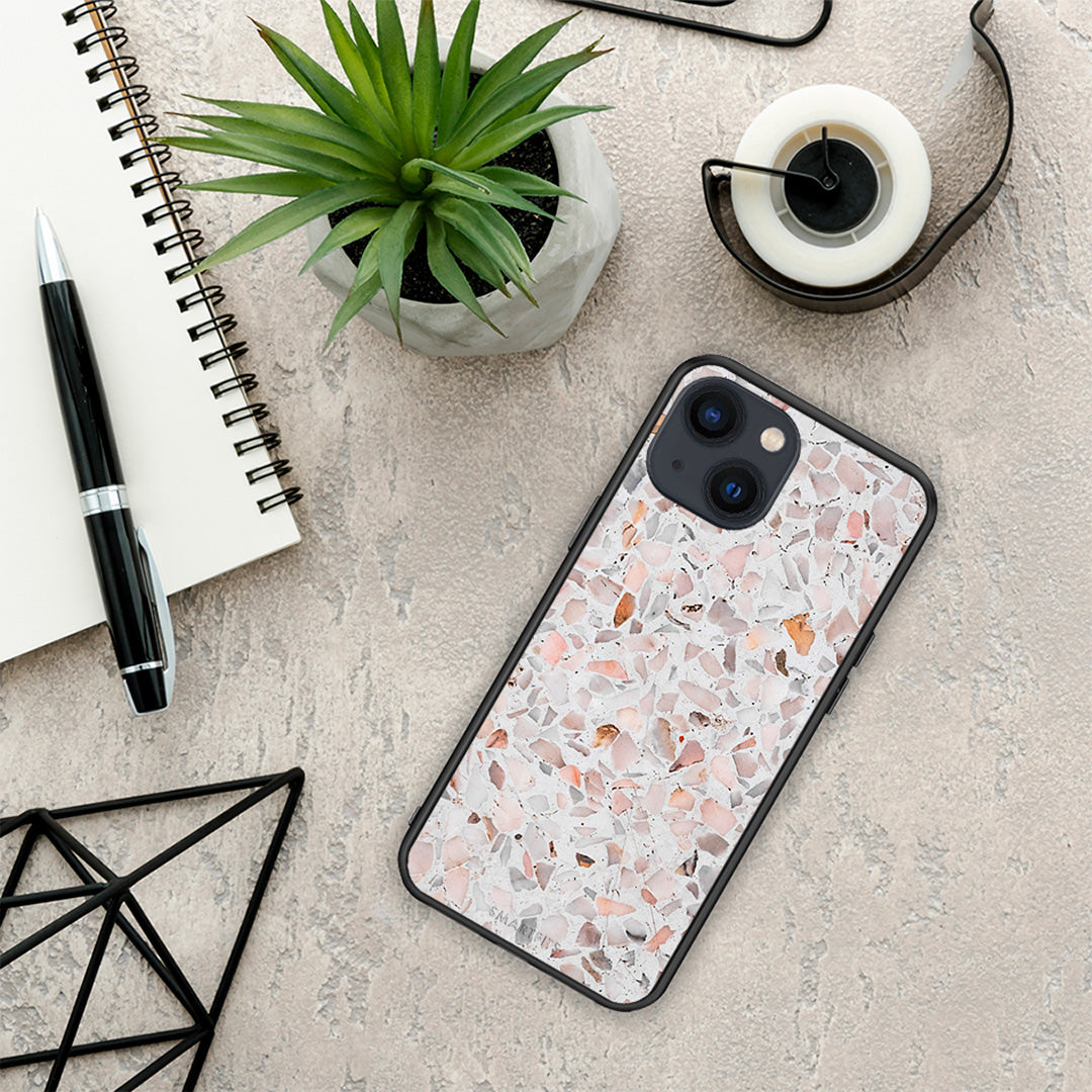 Marble Terrazzo - iPhone 13 Mini θήκη