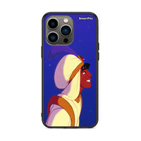 Thumbnail for iPhone 13 Pro Alladin And Jasmine Love 1 θήκη από τη Smartfits με σχέδιο στο πίσω μέρος και μαύρο περίβλημα | Smartphone case with colorful back and black bezels by Smartfits