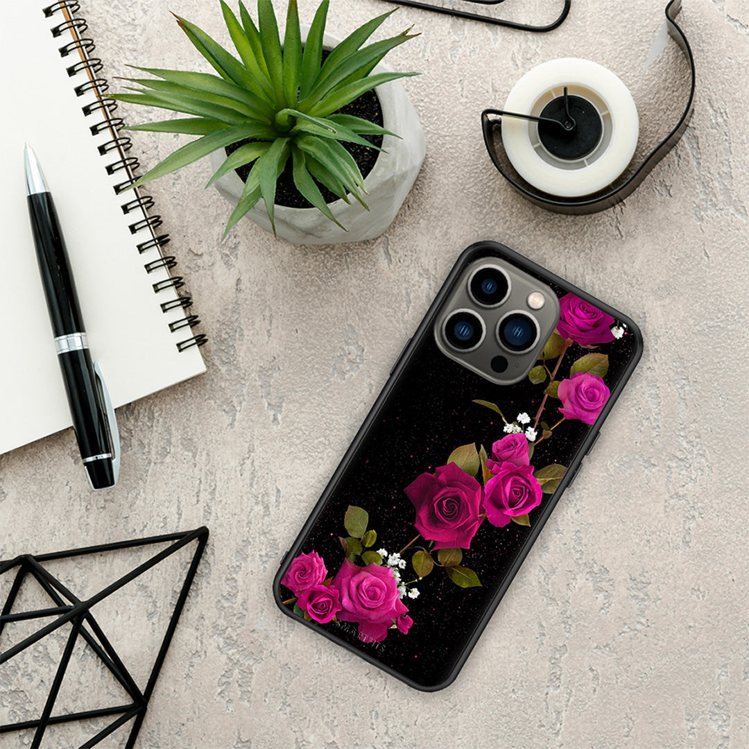 Flower Red Roses - iPhone 13 Pro θήκη