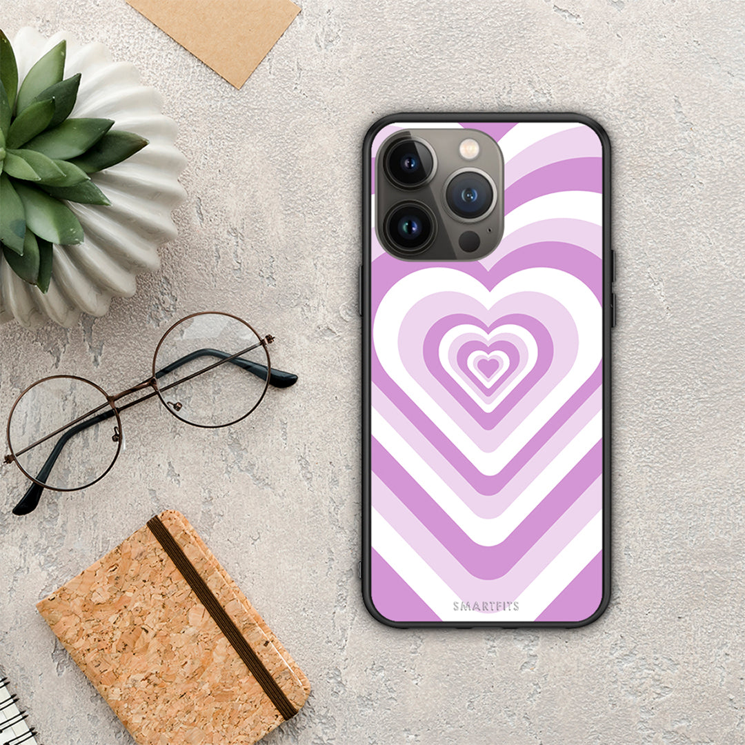 Lilac Hearts - iPhone 13 Pro Max θήκη