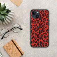 Thumbnail for Animal Red Leopard - iPhone 15 θήκη