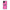 iPhone 15 Blue Eye Pink θήκη από τη Smartfits με σχέδιο στο πίσω μέρος και μαύρο περίβλημα | Smartphone case with colorful back and black bezels by Smartfits