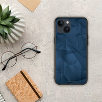 Thumbnail for Geometric Blue Abstract - iPhone 15 θήκη