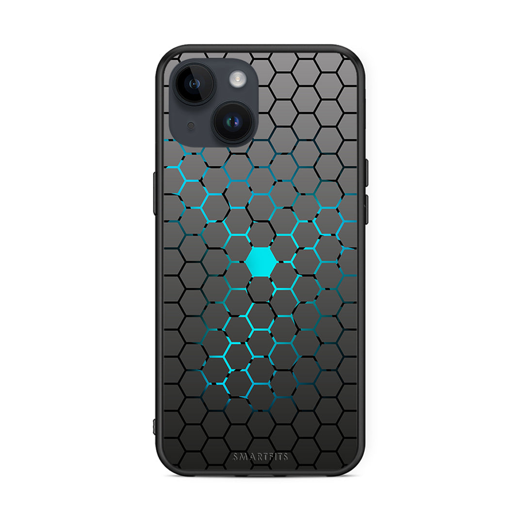 40 - iPhone 15 Hexagonal Geometric case, cover, bumper
