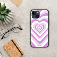 Thumbnail for Lilac Hearts - iPhone 15 θήκη