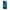iPhone 15 Marble Blue θήκη από τη Smartfits με σχέδιο στο πίσω μέρος και μαύρο περίβλημα | Smartphone case with colorful back and black bezels by Smartfits
