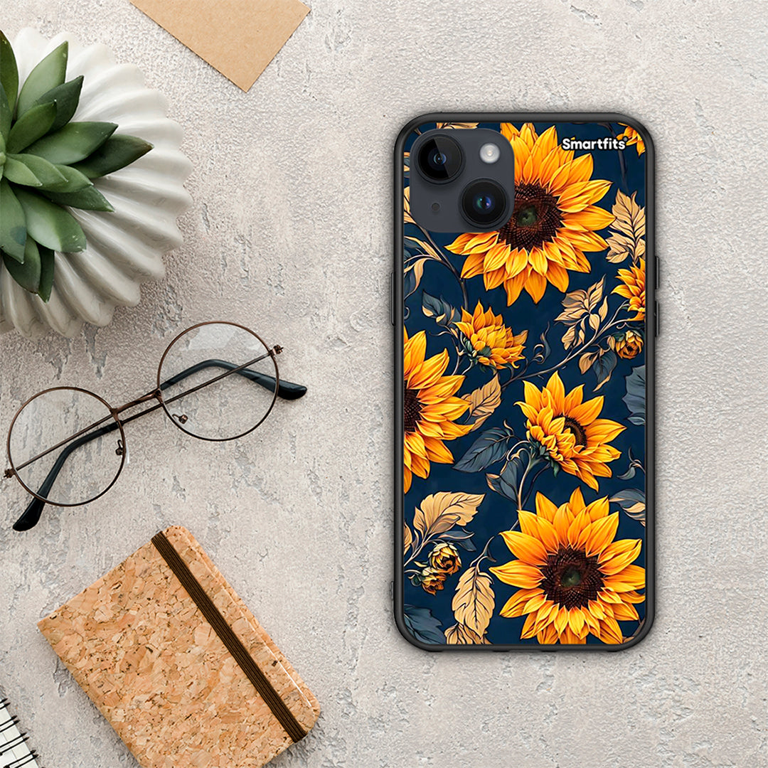 Autumn Sunflowers - iPhone 14 Plus θήκη