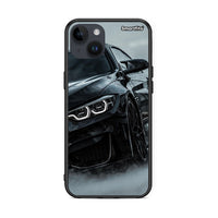 Thumbnail for iPhone 15 Plus Black BMW θήκη από τη Smartfits με σχέδιο στο πίσω μέρος και μαύρο περίβλημα | Smartphone case with colorful back and black bezels by Smartfits
