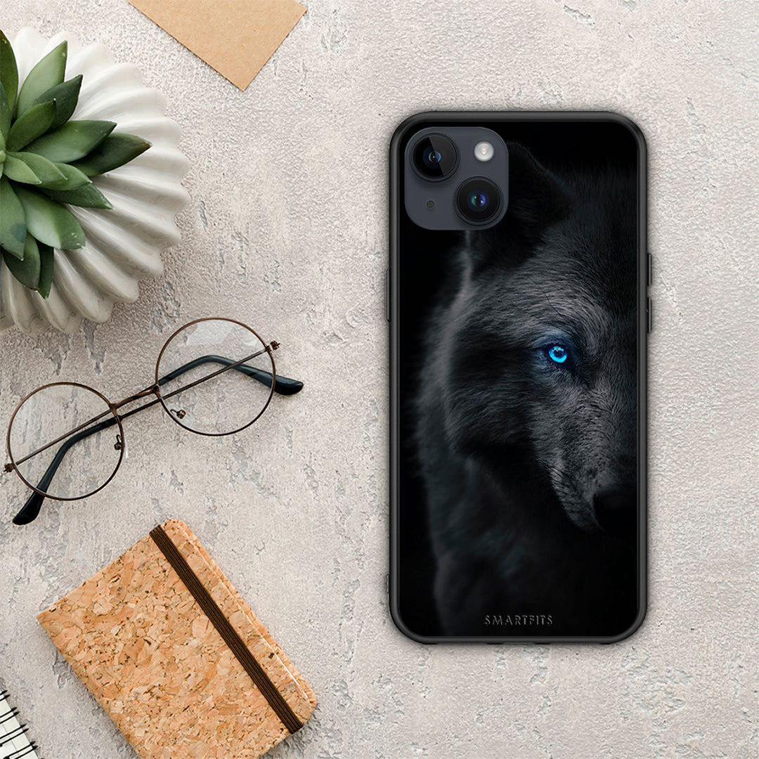 Dark Wolf - iPhone 15 Plus θήκη