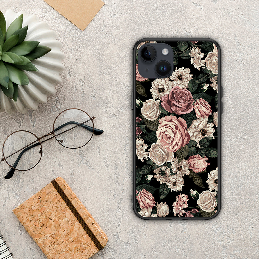 Flower Wild Roses - iPhone 14 Plus θήκη